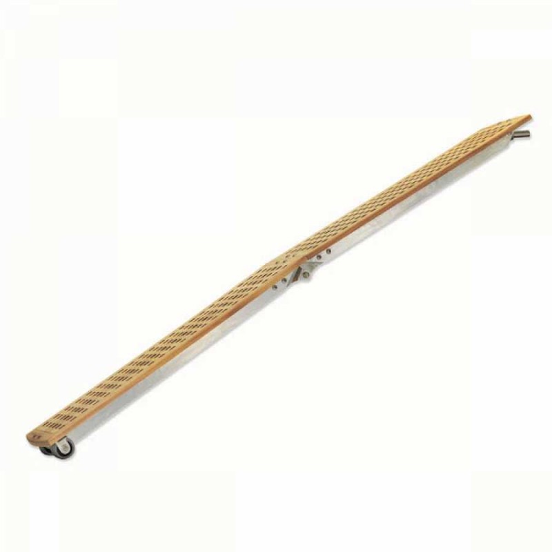 Passerella monotrave pieghevole Poker con carabottino antiscivolo