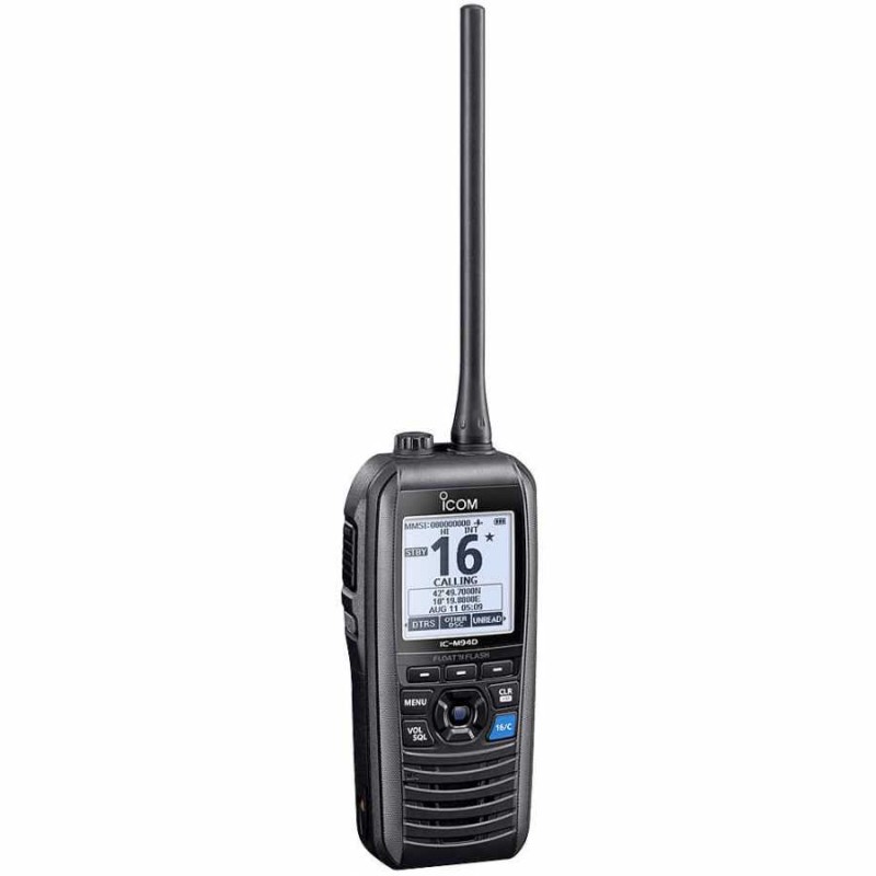 Vhf Icom IC-M94DE radio portatile AIS e DSC 