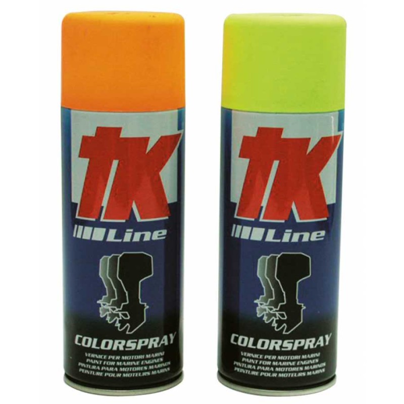 Vernice spray speciale fluorescente per catene